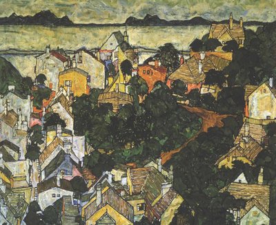 Summer Landscape by Egon Schiele